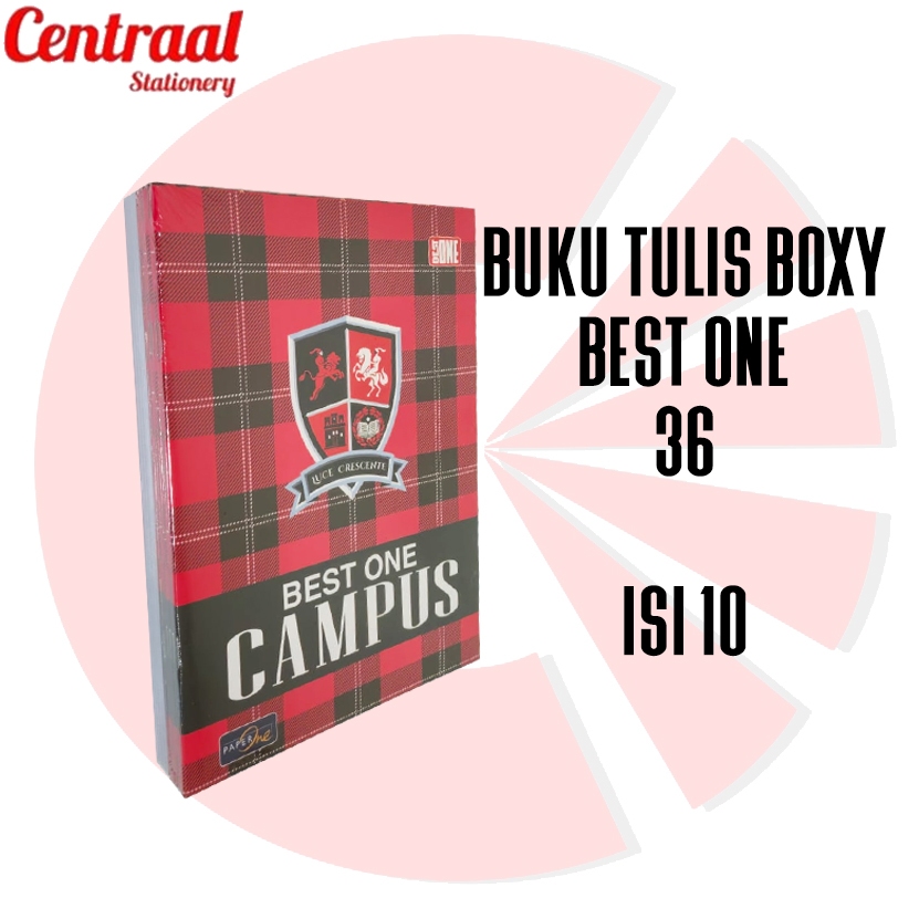 

Buku Tulis Boxy BestOne 36 Lembar 10Pcs