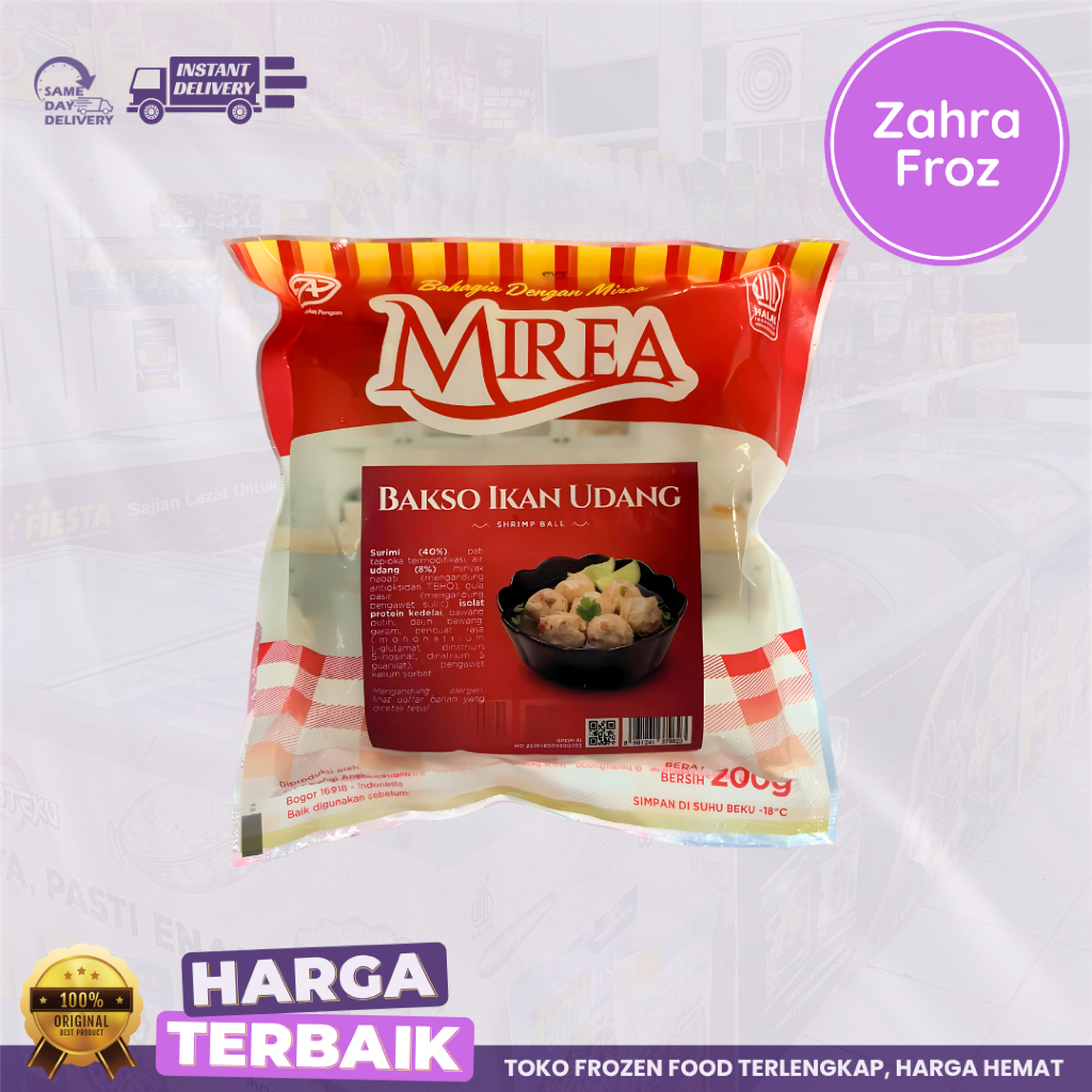 

MIREA BAKSO IKAN UDANG 200 GR