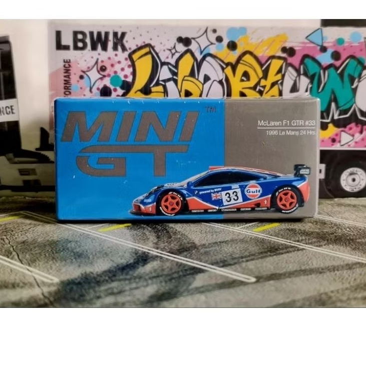 Mini GT Mclaren F1 GTR 1996  Le Mans