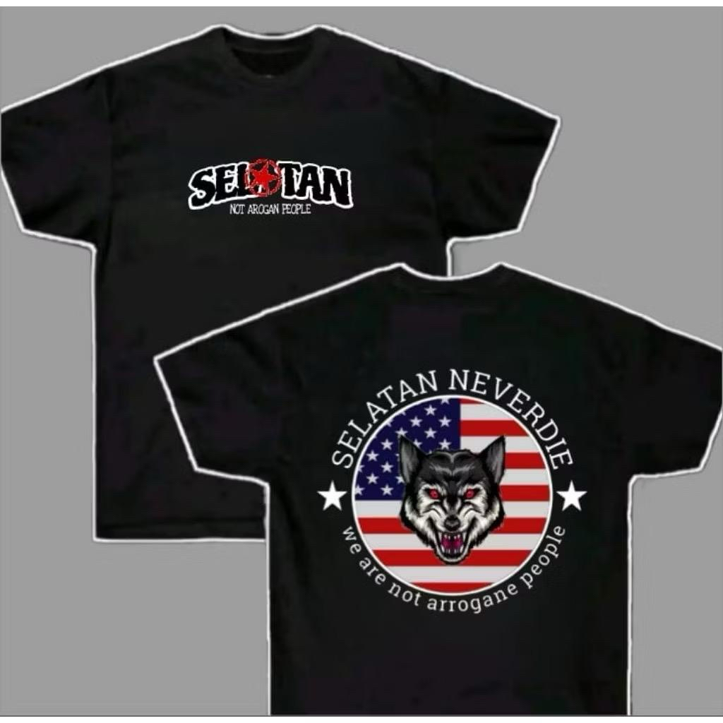 TSHIRT/KAOS GANGSTER SELATAN NEVERDIE