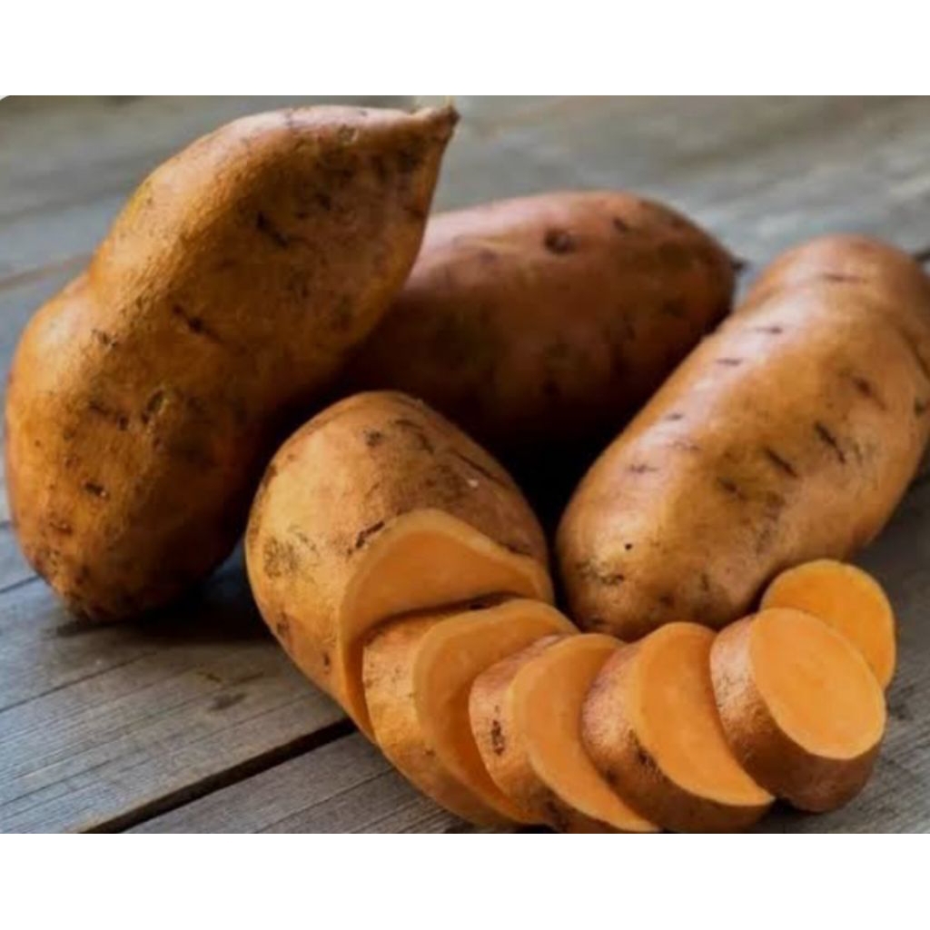 

UBI JALAR KUNING 1 Kg,. MANIS & LEMBUT