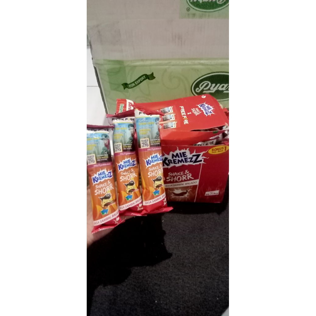

Mie kremezz Shake & Shore isi 20pc+1pcs