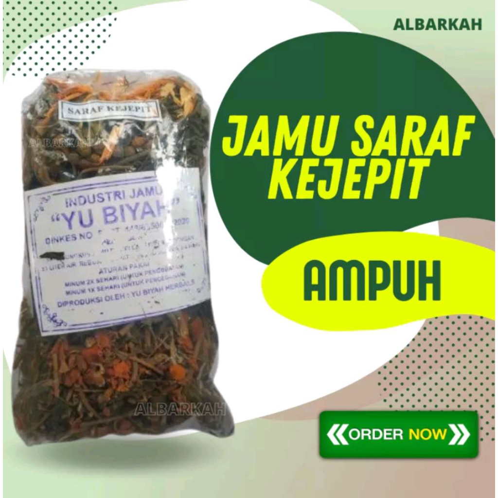 

jamu saraf kejepit mengobati asam urat jamu herbal godog