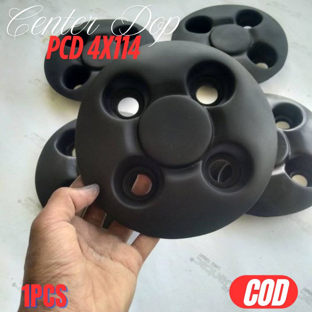 (1PCS) Center Dop velg kaleng Mobil PCD 4x114 bisa untuk Ring13 Ring14 Ring15 Ring16 Ring17 Avanza X