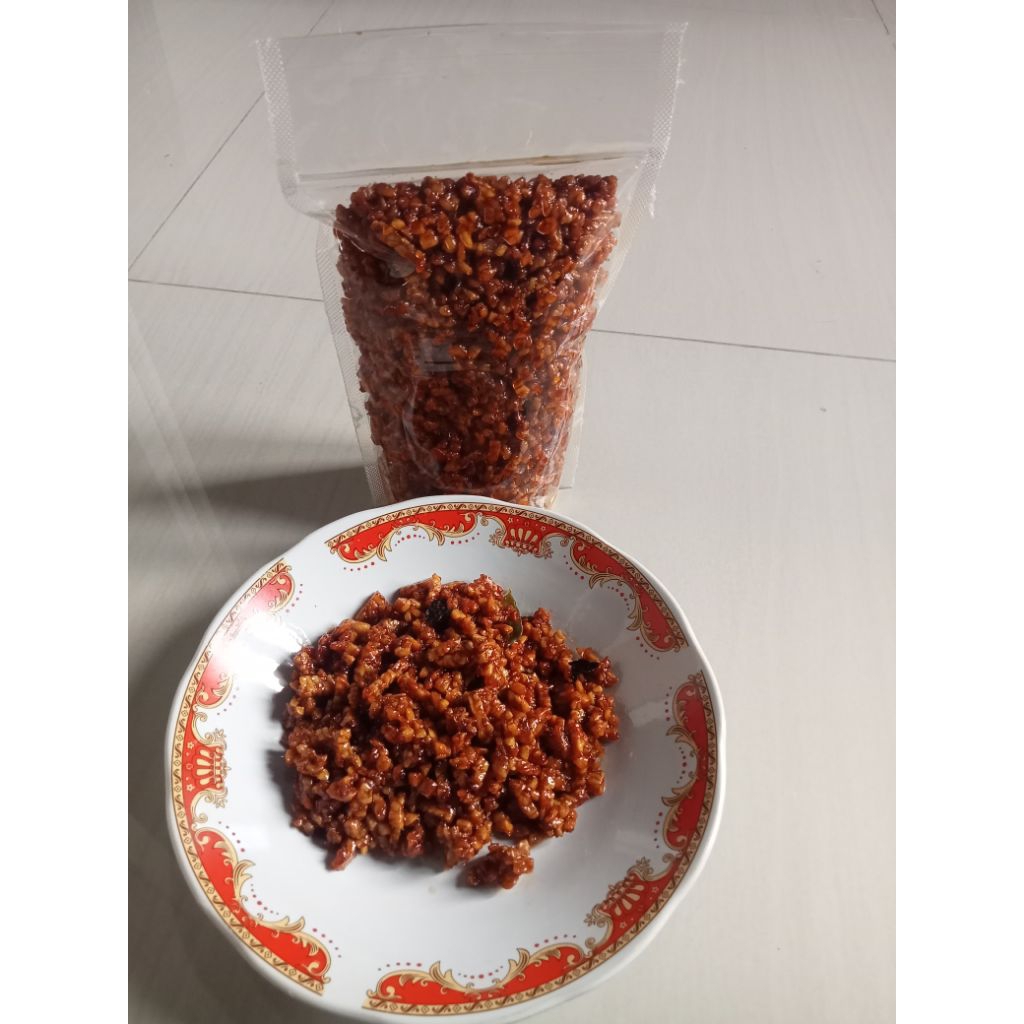 

orek tempe kering manis pedas enak