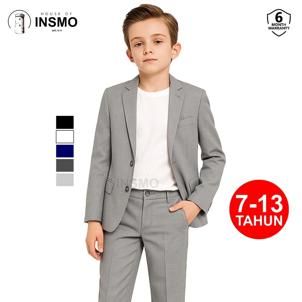 Jas Anak Laki-Laki 7-13tahun/Blazer Anak Laki-Laki 7-13tahun
