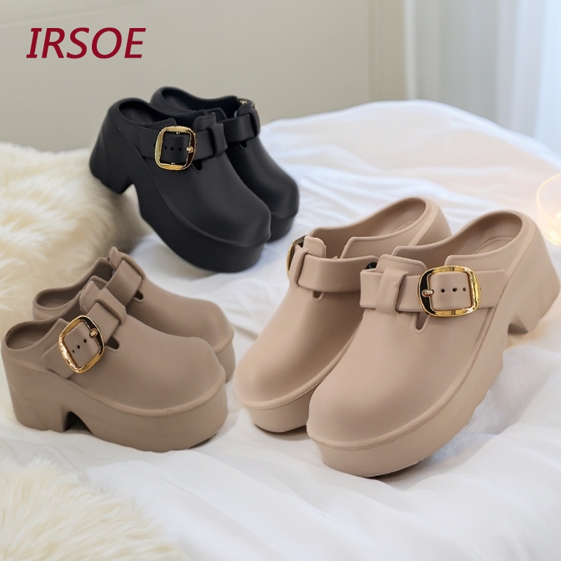 IRSOE Sandal Wanita Sandal Wanita Kekinian Sandal Jelly Wanita Sepatu Sendal Wanita Anti Slip #982
