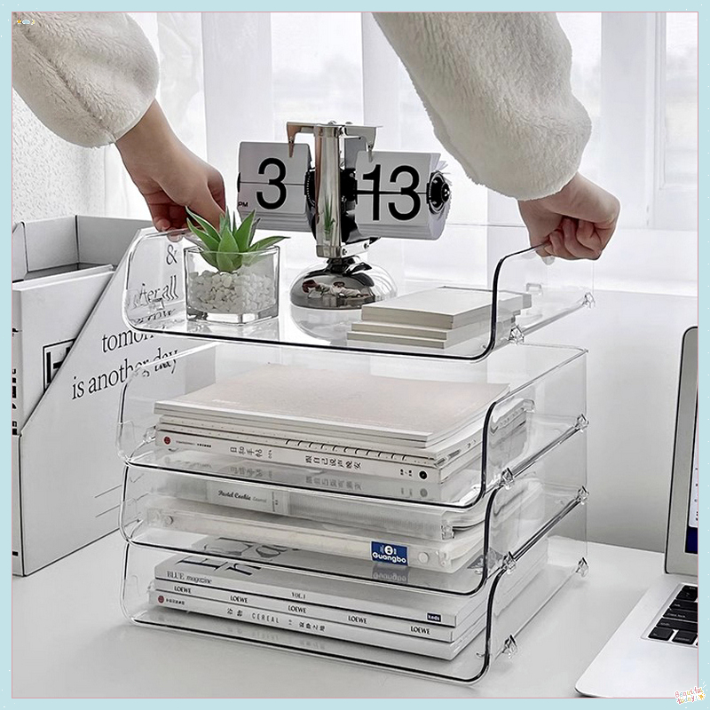 Desktop Tray Organizer /Tray Dokumen / Rak Kertas /  Rak File Document / Tray File Document Paper