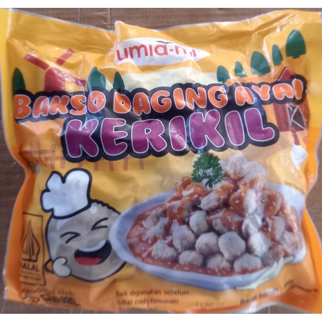 

Bakso kerikil Umiami 500gr/Zee Frozen Mart