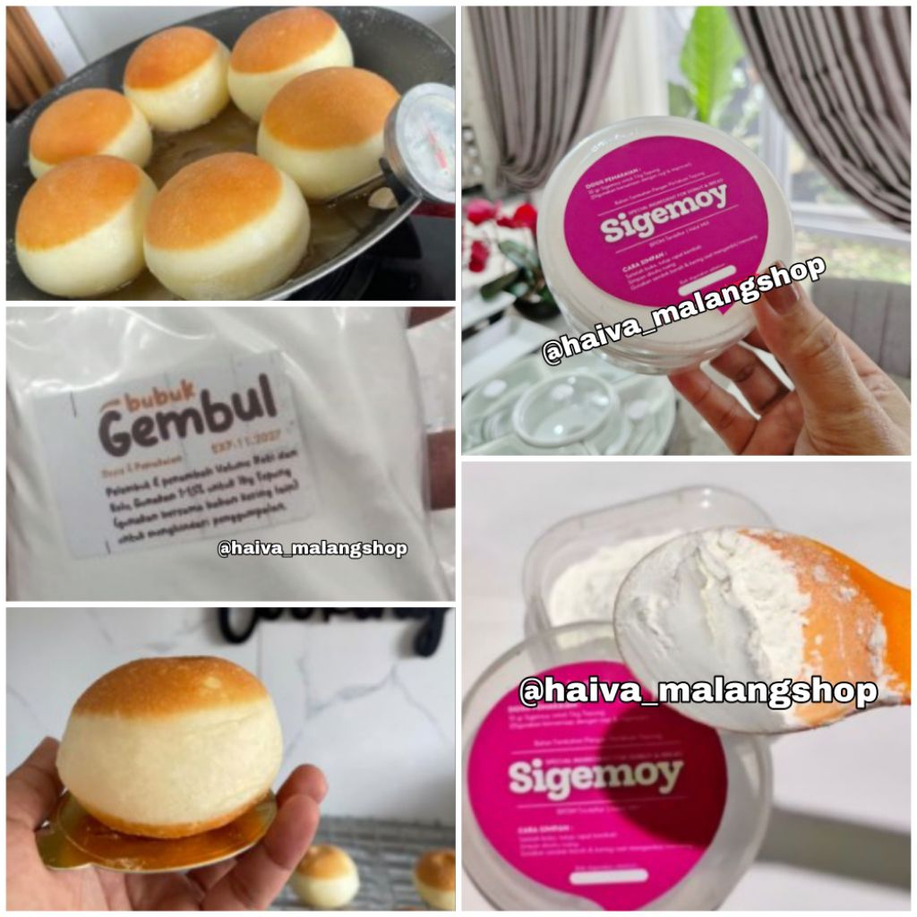 

SiGembul Si Gemoy - Bubuk Gembul Gemoy Gendut Donat - Pengembang Roti