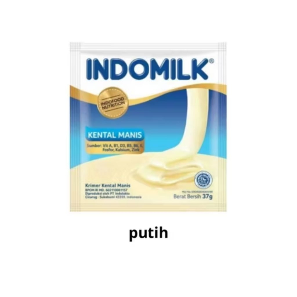 

Susu Indomilk Kental Manis Putih Sachet 37gr X 6 pcs