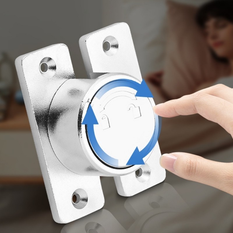 OneKlik - 1set Selot Pintu Rumah Grendel Pintu Kunci Kunci Pintu Rumah Logam Selot Pintu Rumah