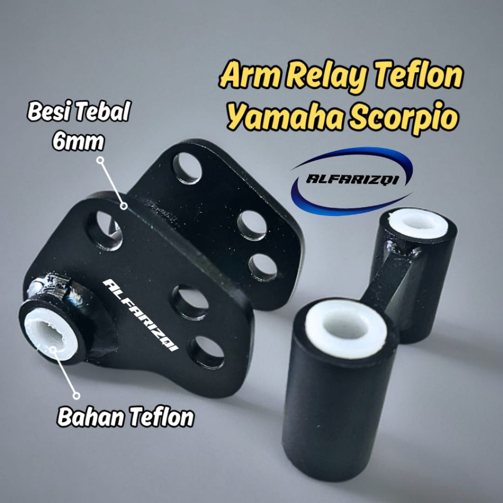 Unitrack Peninggi Monoshock Scorpio Teflon Arm RelayScorpio
