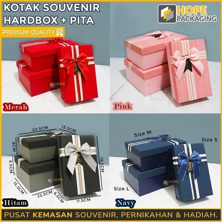 

Souvenir Hardbox + Pita / Premium Gift Box / Kotak Kado Hadiah / Packaging Hadiah / Hampers Box