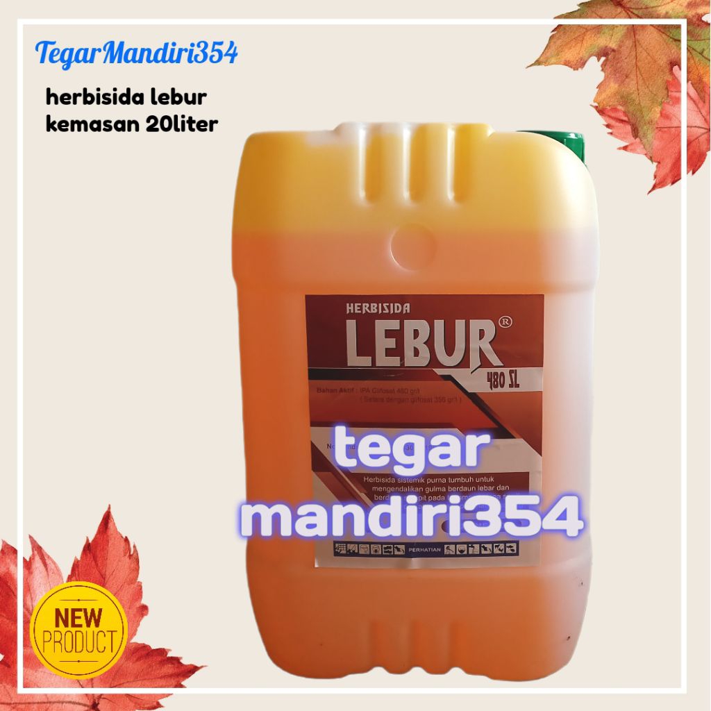 herbisida lebur480sl 20liter obat pembasmi rumput sampai akar Lebur 20liter