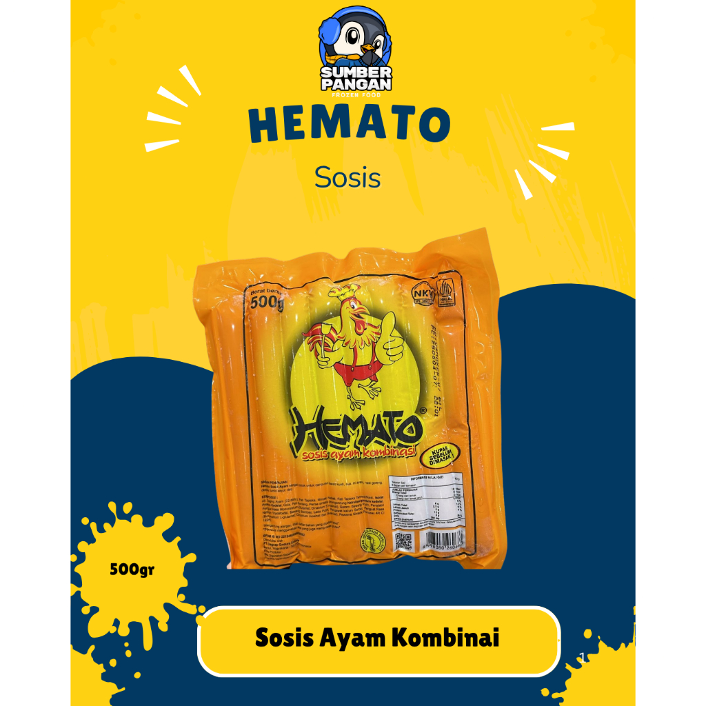 

Hemato Sosis Ayam Kombinasi 500gr&1kg