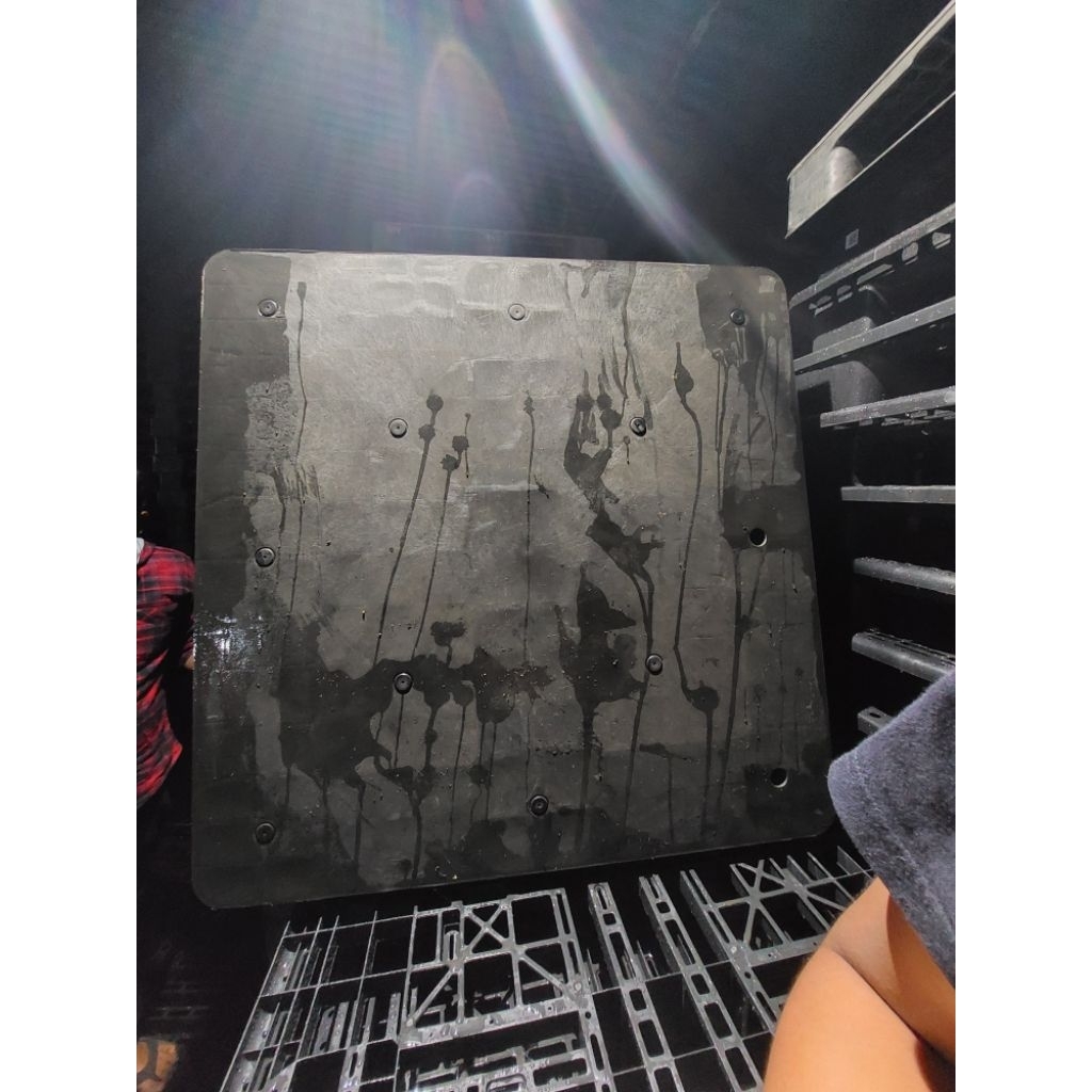 palet plastik murah 110x110x15 flat