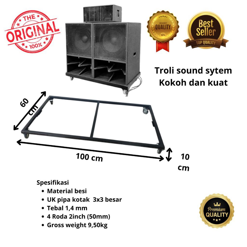 Jagrak / Andang sound / Troli sound system/Troli miniatur sound