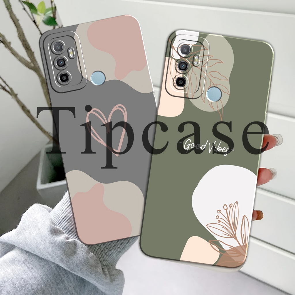 Softcase Oppo A53 A52 A92 Case Lentur Terbaru Motif Aesthetic