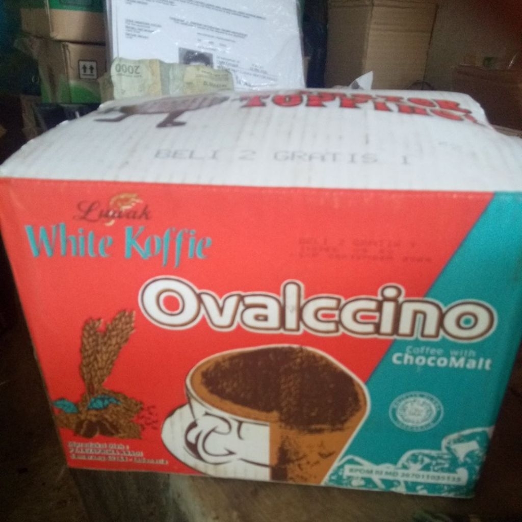

luwak white cofee ovalccino 100 pcs 25 g