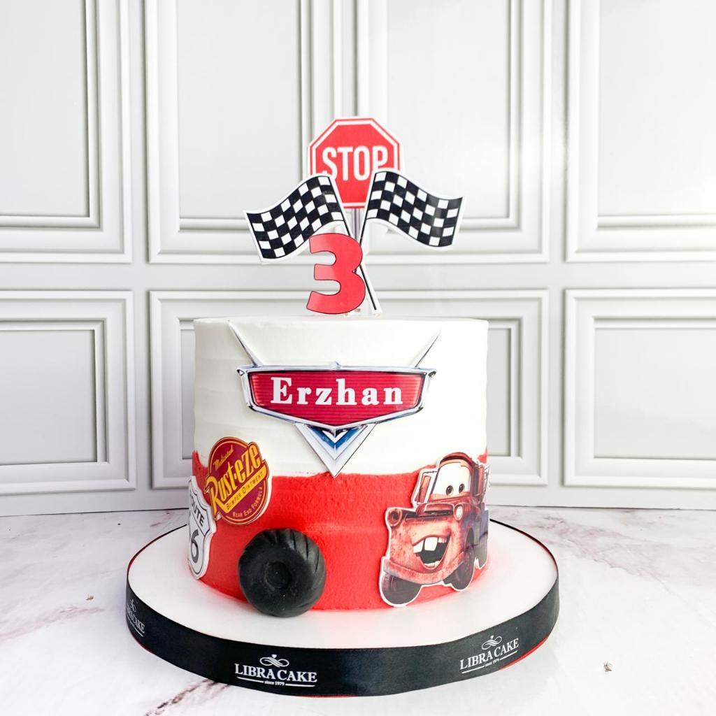 

Kue Ulang Tahun/Birthday Cake/Kue Ultah Tema Cars/Kue Birthday Jakarta/Kue Topper Cars