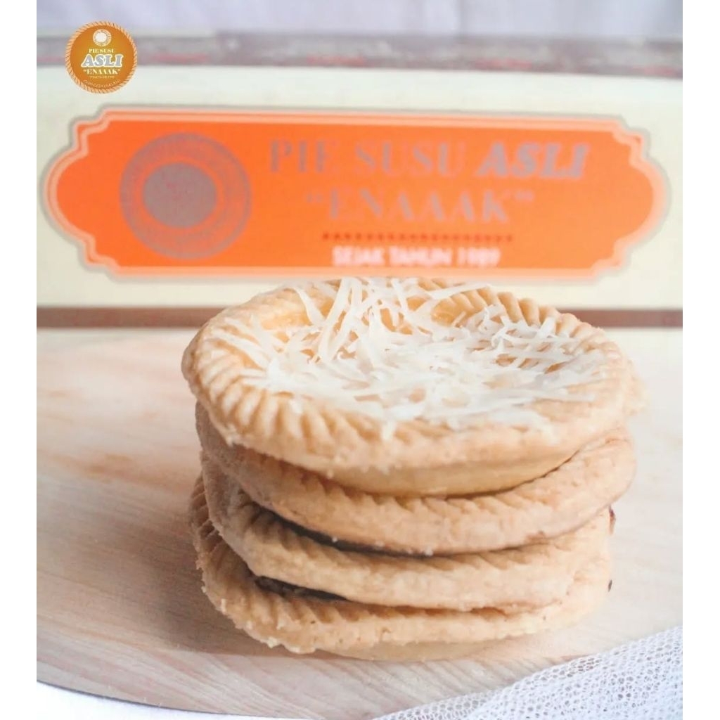 

Pie Susu Asli Enak rasa KEJU - isian 10pcs/box