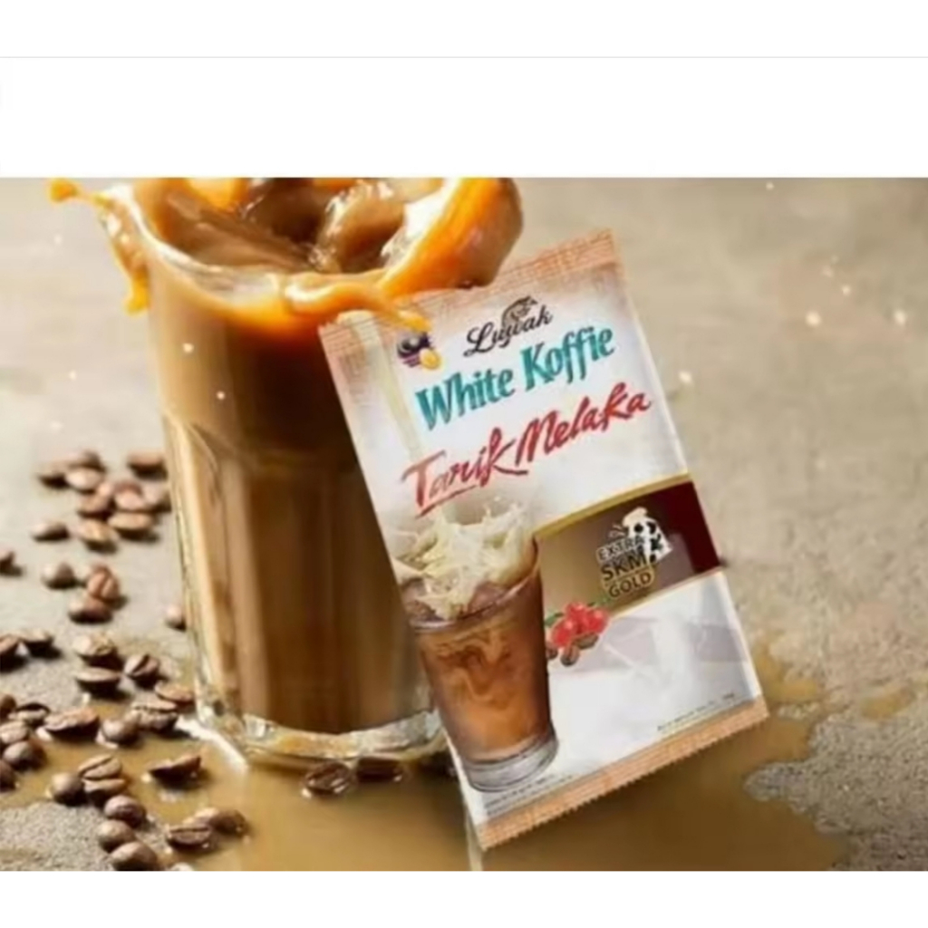 

Luwak White Koffie Tarik Malaka 10 x 30gr / White Coffee Tarik Malaka
