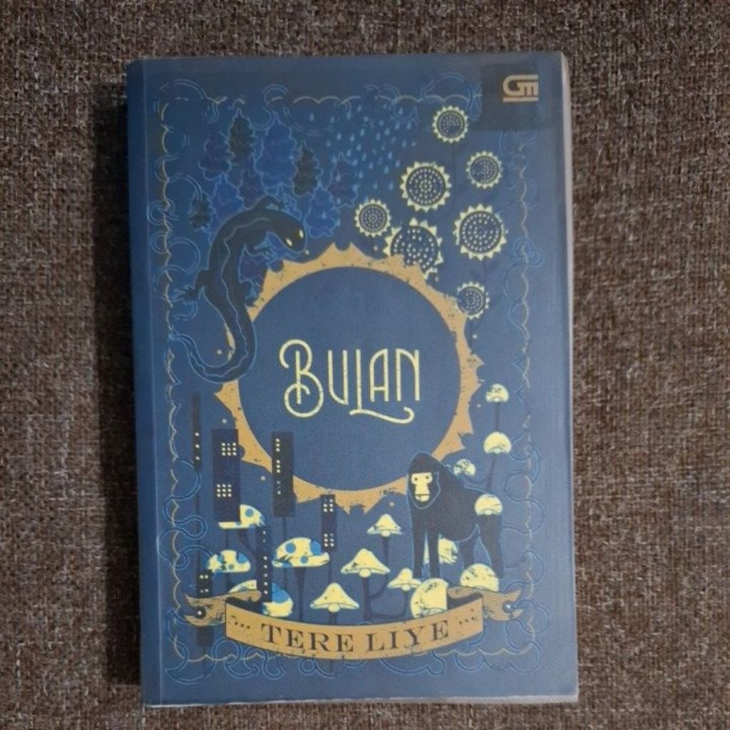 PRELOVED Buku Novel Tere Liye Bulan ORIGINAL GRAMEDIA