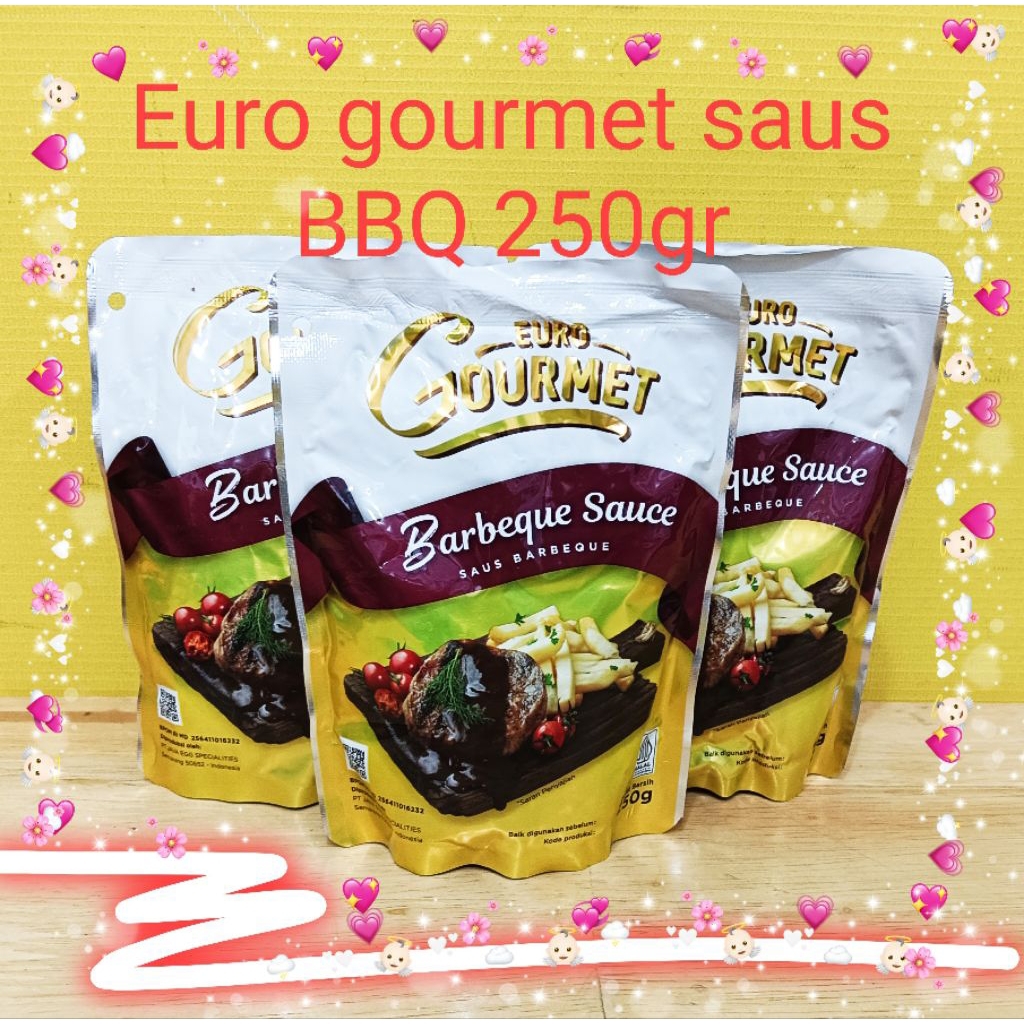 

EURO GOURMET SAUS BBQ 250GR/BARBEQUE SAUCE