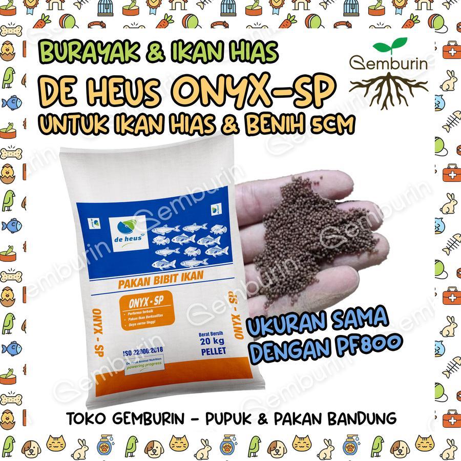 [TERMURAH] Onyx SP 1kg Pelet Ikan Hias dan Anak Ikan Kecil 0.8mm / Mirip PF800 Pakan Protein Tinggi 