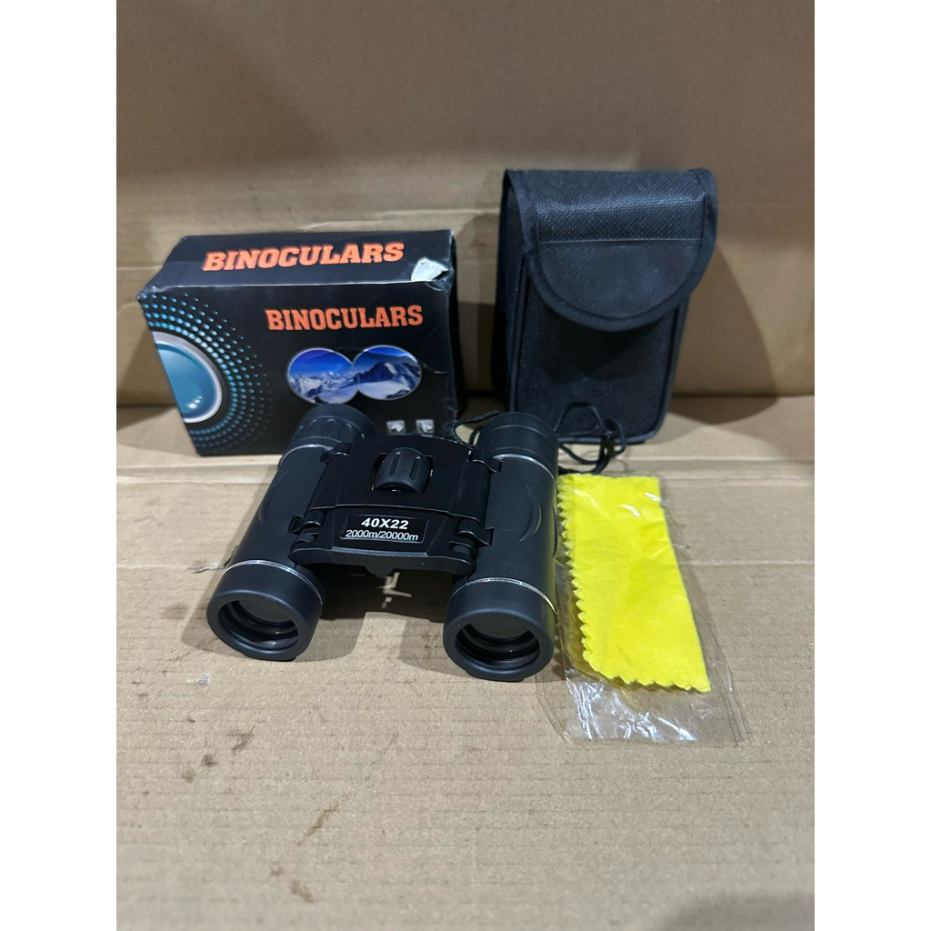 OBRAL Teropong Binocular Outdoor Lipat Mini HD Jarak Jauh  40x22 2000m x 20000m