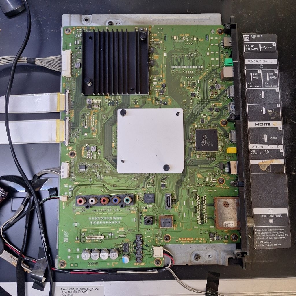 MB / Mobo / Mainboard Tv Sony KD 65X8500D 65X8500 KD-65X8500D