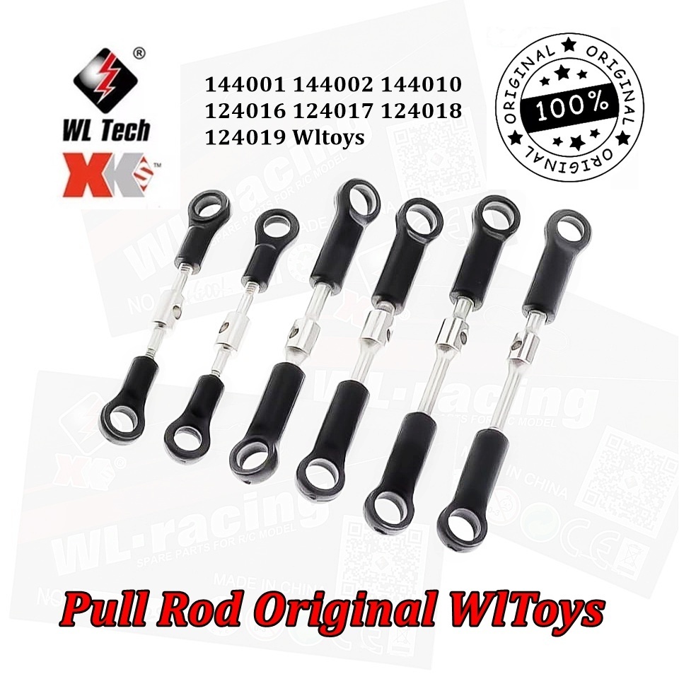 Wltoys Pull Rod Original Wltoys 144001 144002 144010 124016 124017 124018 124019 RC Car Hobby 100% A