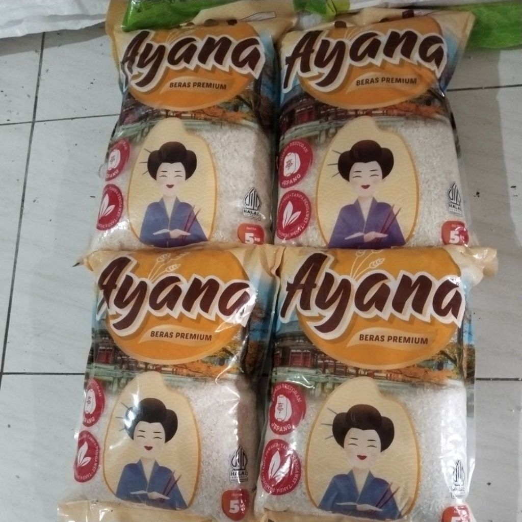 

Beras Ayana gold bundling 4x5kg -free ongkir