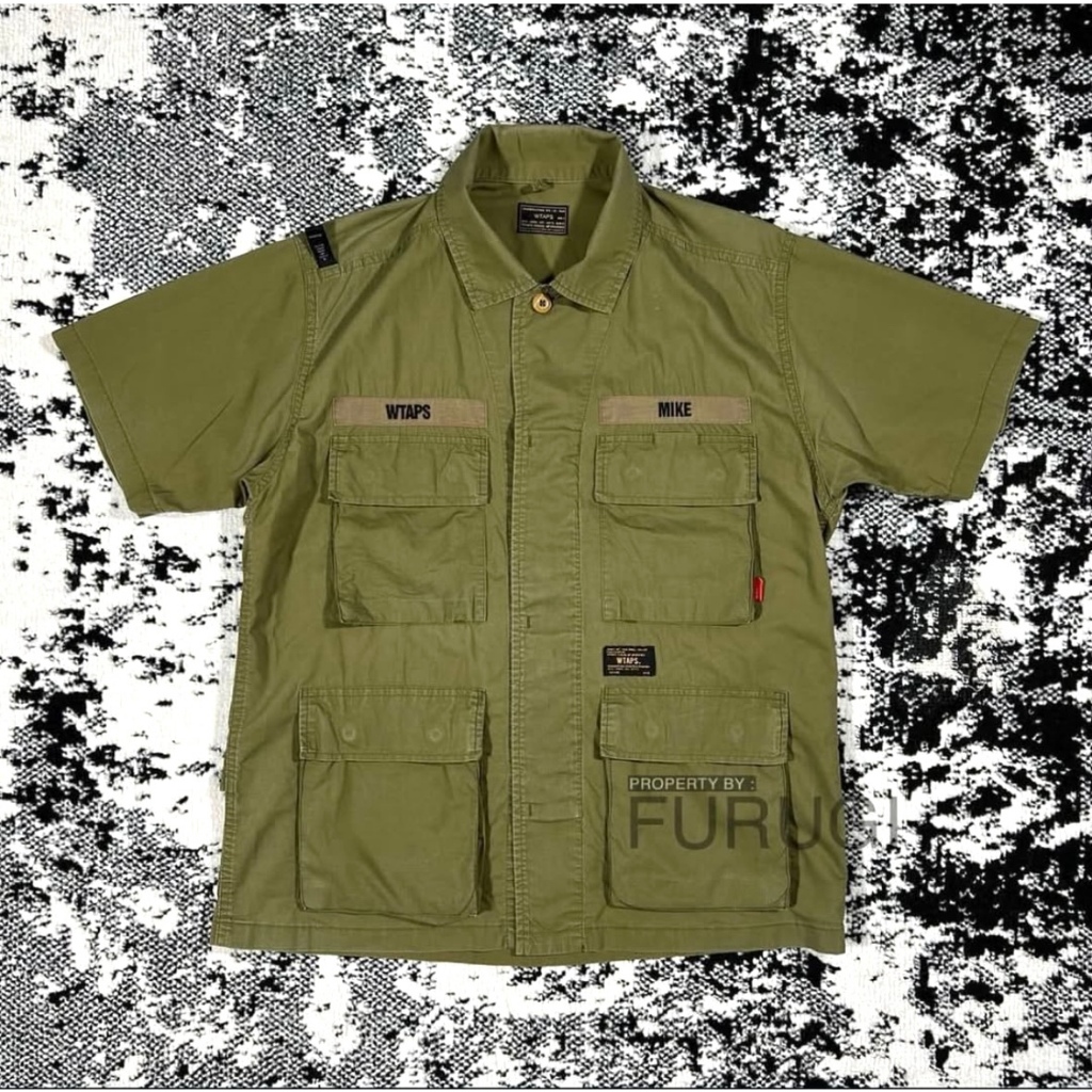 WTAPS JUNGLE SS SHIRT. COTTON. POLIN 2016