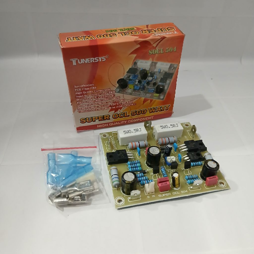 Kit Driver Power SOCL 504 Tunersys, Driver Power Super OCL 504 Tunersys 500 Watt PCB Fiber
