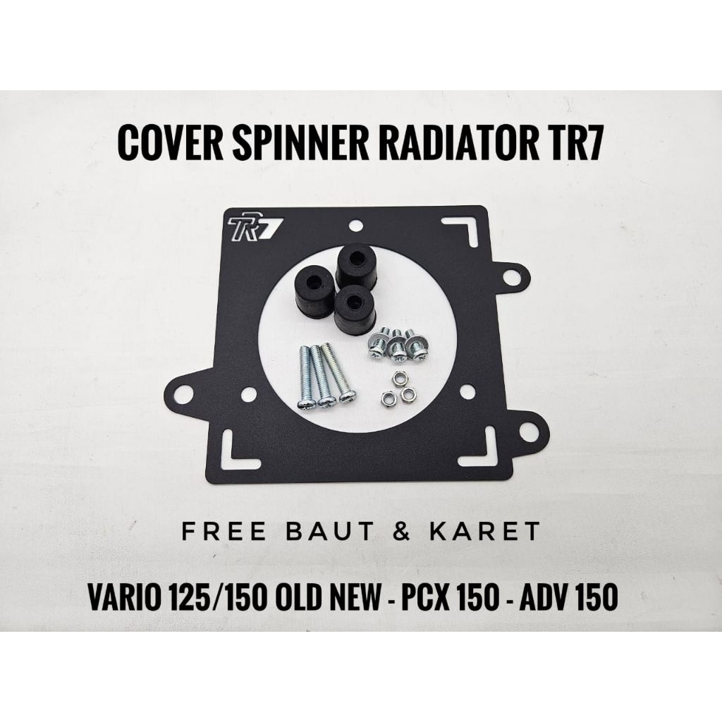 COVER RADIATOR SPINER / COVER SPINNER RADIATOR VARIO 125/150 PCX150 ADV150