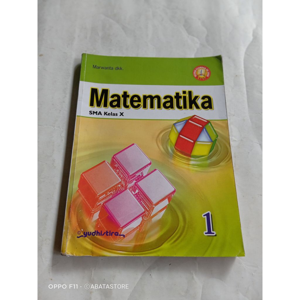 BUKU MATEMATIKA SMA KLS X KTSP 2006 MARWANTA