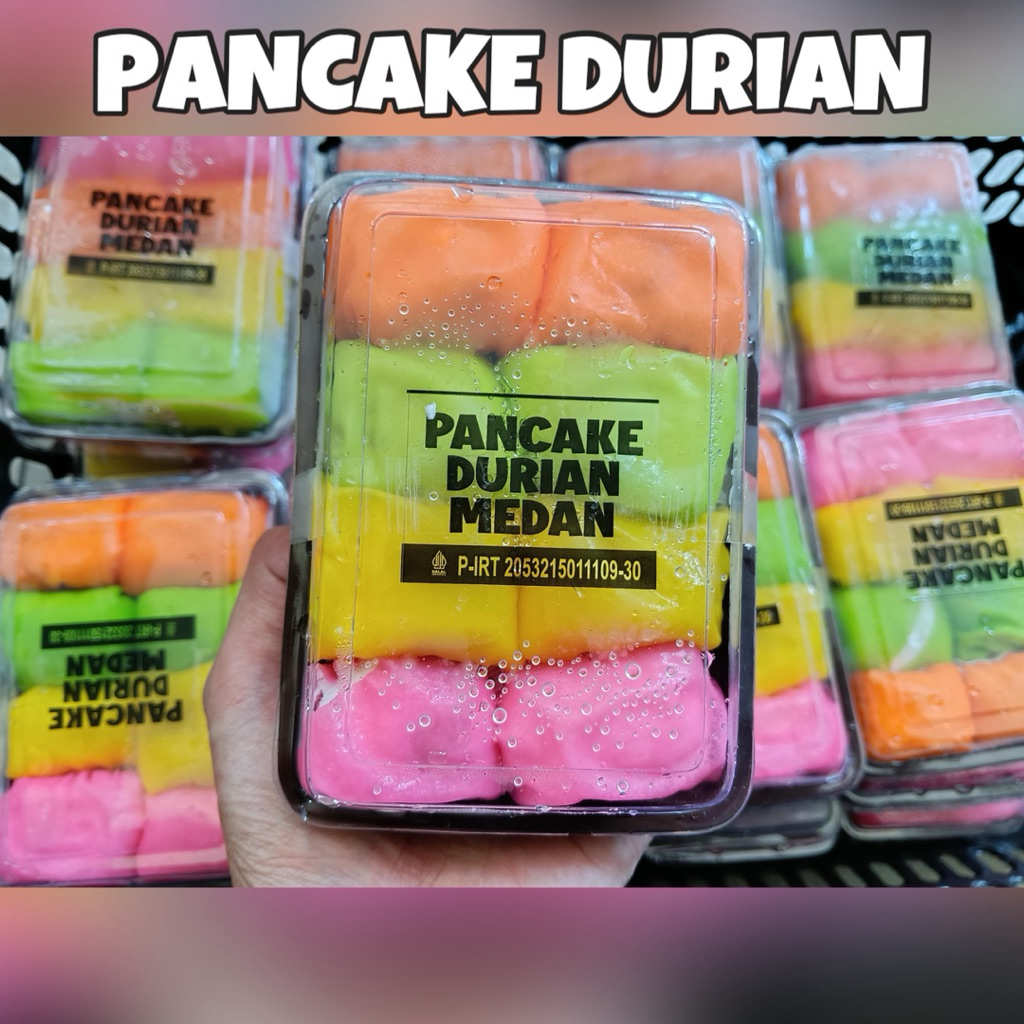 

PANCAKE DURIAN ISI 8pcs//KHUSUS INSTAN AREA SEMARANG