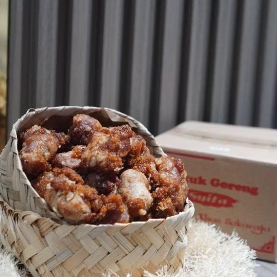 

Getuk Goreng Syifa Jajanan Khas Asli Sokaraja Ditumbuk 300 gram