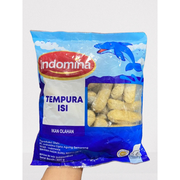 

INDOMINA TEMPURA ISI 500 gr 500 gram / TERLARIS / IKAN OLAHAN / AYU PUTRI FROZEN FOOD