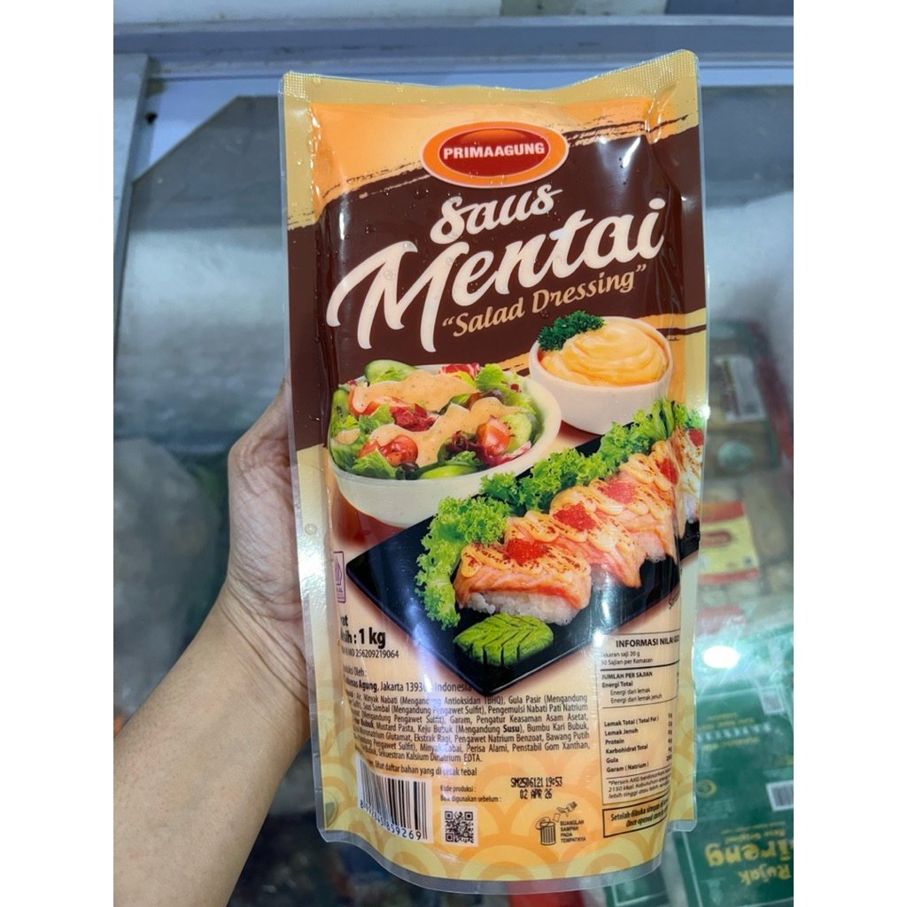 

Saus Mentai Prima Agung 1kg