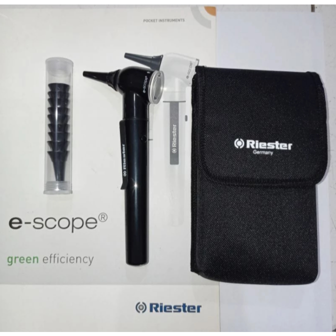 Otoskop Escope Riester Otoscope Alat Periksa Telinga Original Jerman / Otoscope Riester