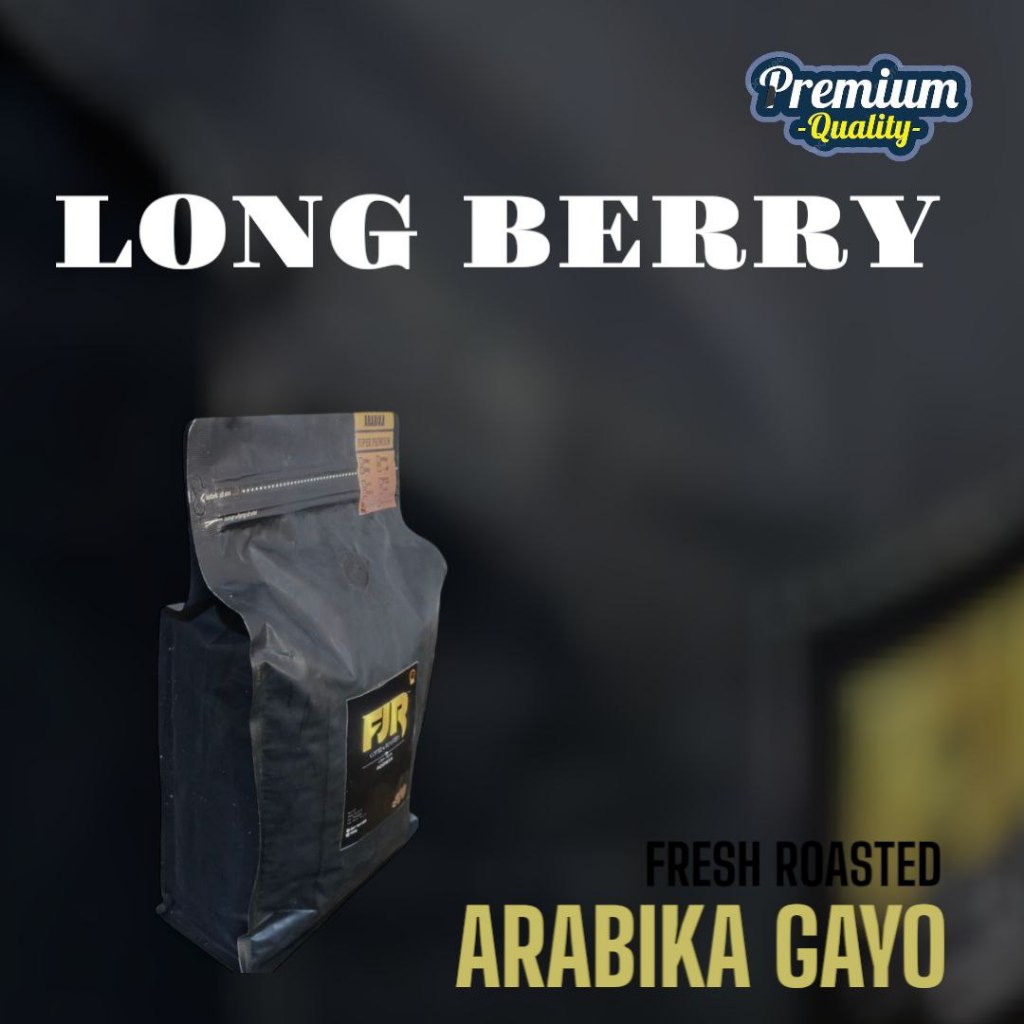 

LONG BERYY Kopi Arabika Gayo Varian 1kg - 200gram