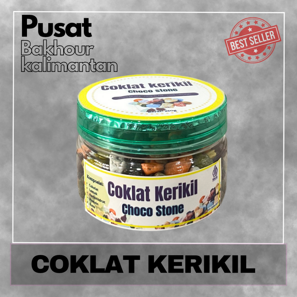

COKLAT KERIKIL 250 GRAM
