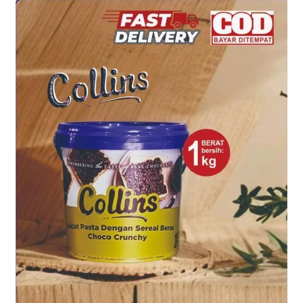 

Collins Choco Crunchy 1kg Camilan Renyah Lezat