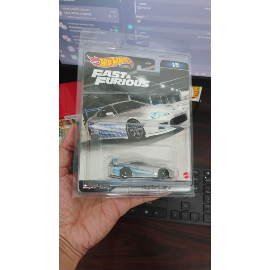 Hot wheels Toyota Supra fast and furious
