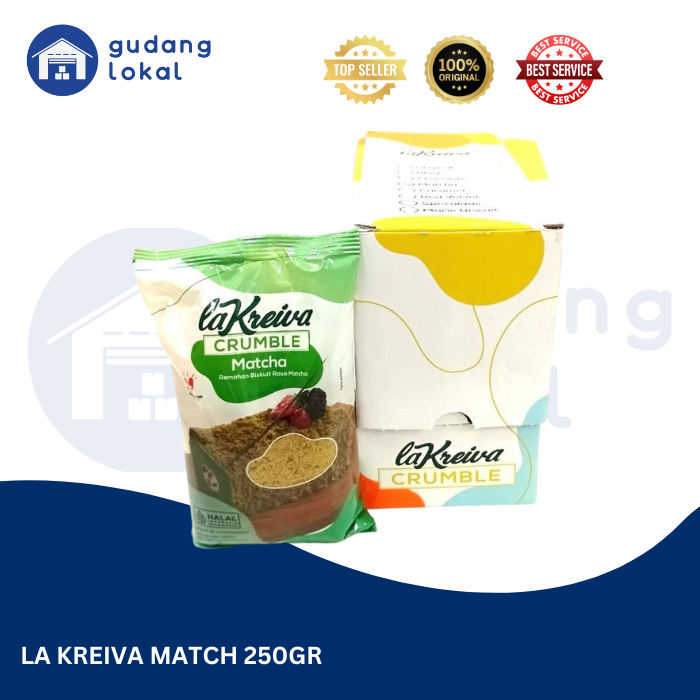 

LA KREIVA CRUMBLE VARIAN RASA @250GR