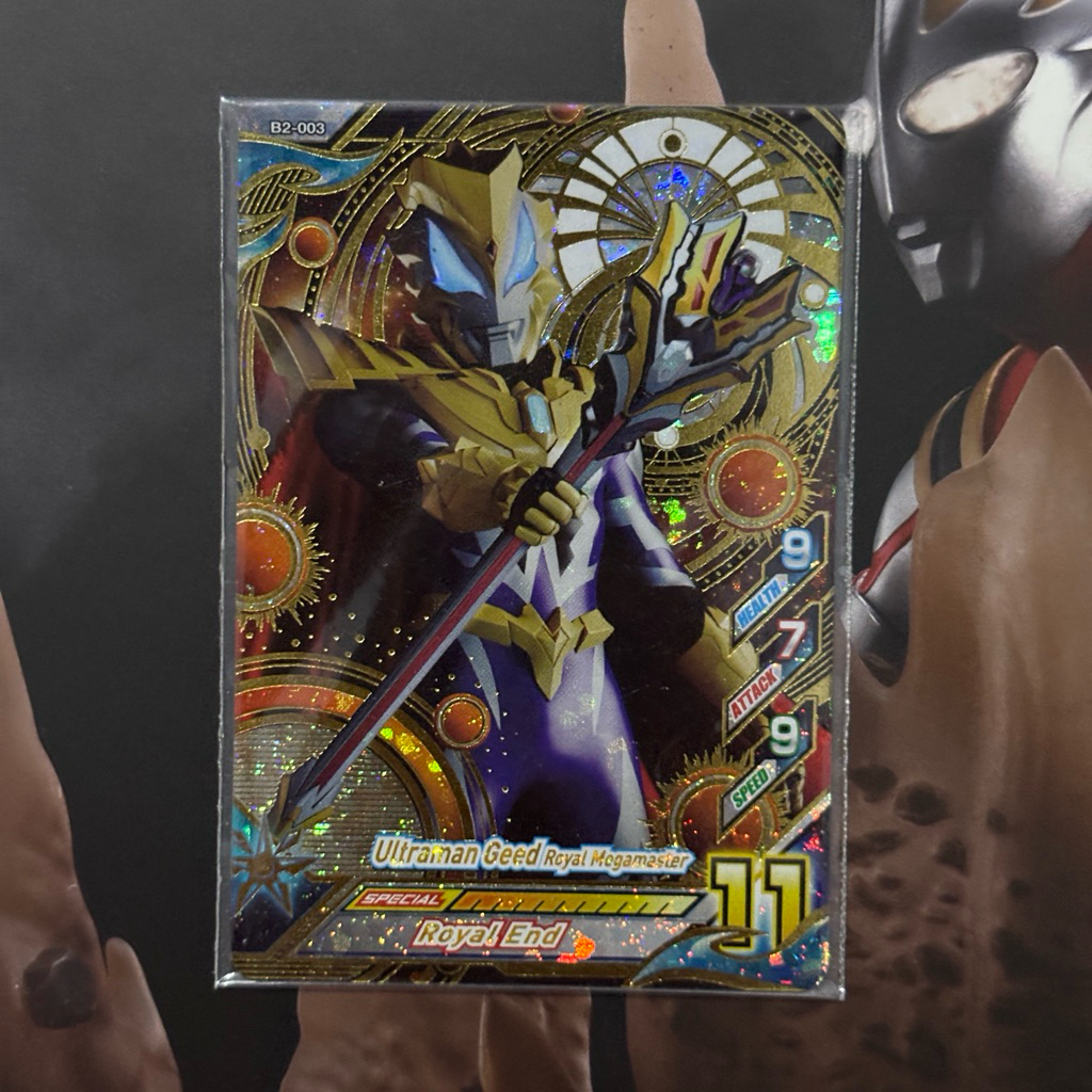 Ultraman Geed Royal Megamaster UR - Kartu Ultraman Fusion Fight