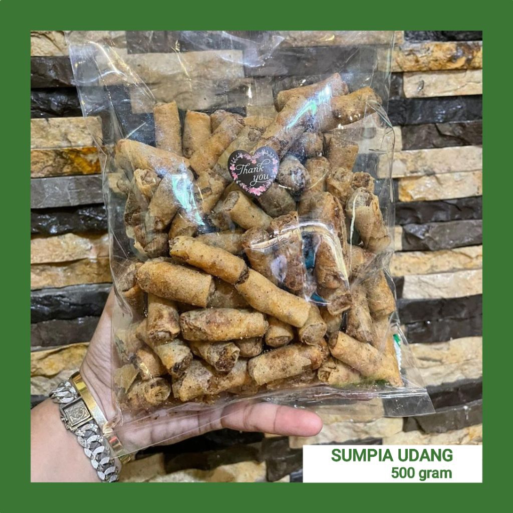 

Sumpia Udang Renyah Isi 500gram